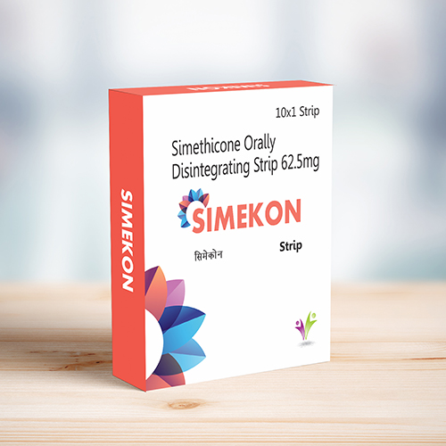 Simethicone 62.5 Mg Orally Disintegrating Strips Manufacturer In Mumbai, India